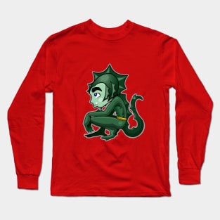 Green Dragon Boy Long Sleeve T-Shirt